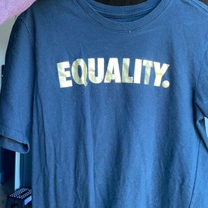Nike Gold Equality t-shirt